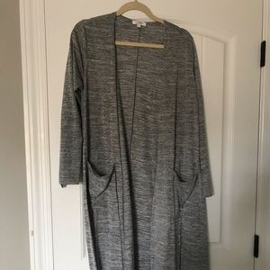Grey Lularoe Sarah Cardigan